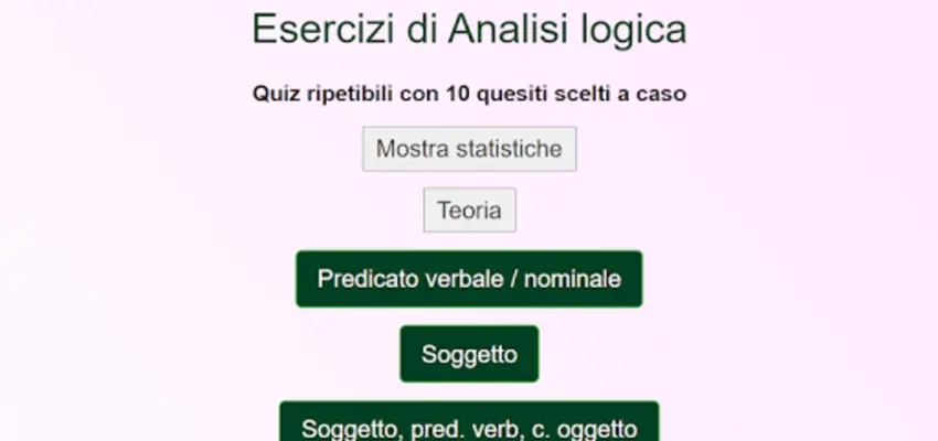 Analisi logica android App screenshot 4